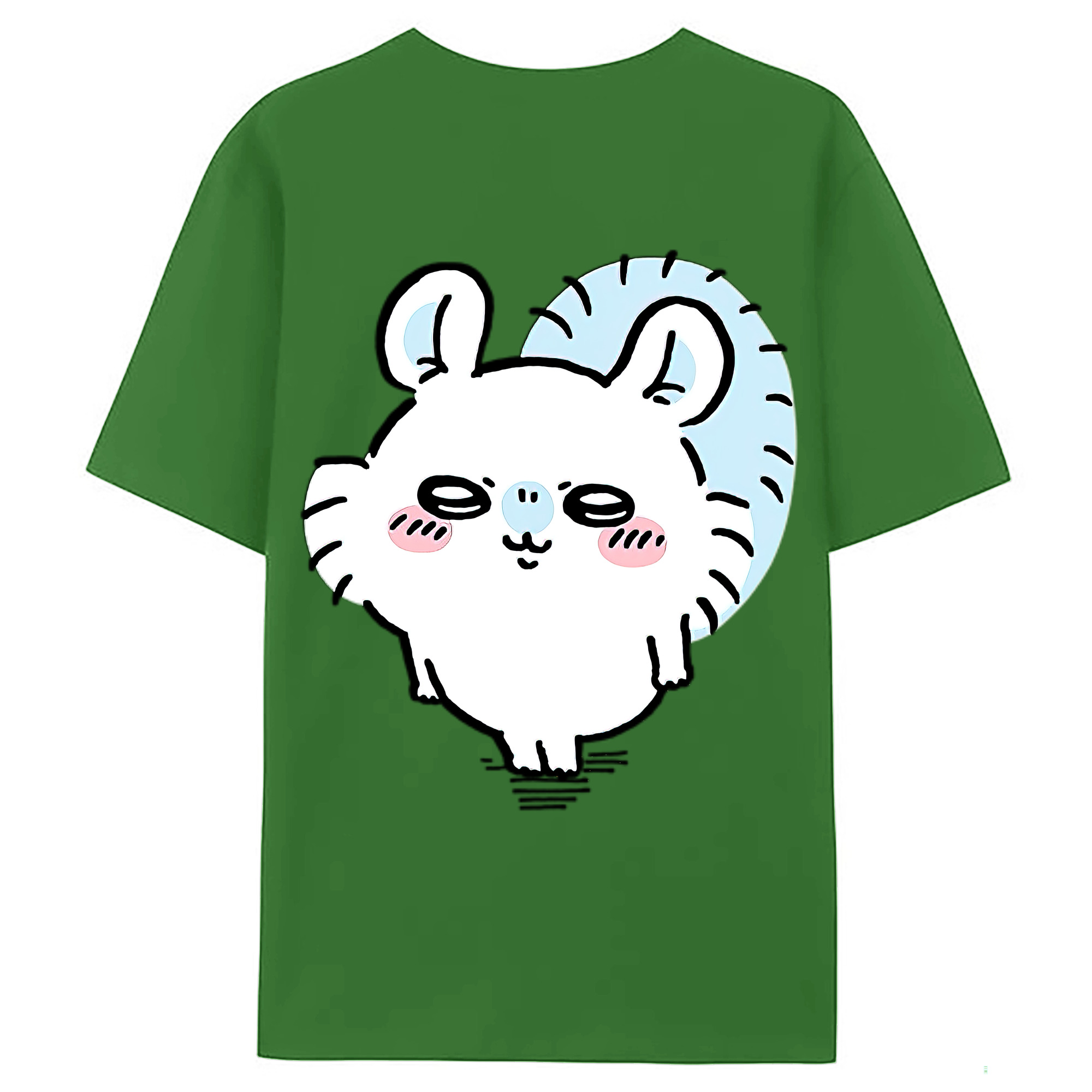 （画像用） ちいかわ モモンガ Chii-kawa Momonga レディース半袖Tシャツ(バックプリント)